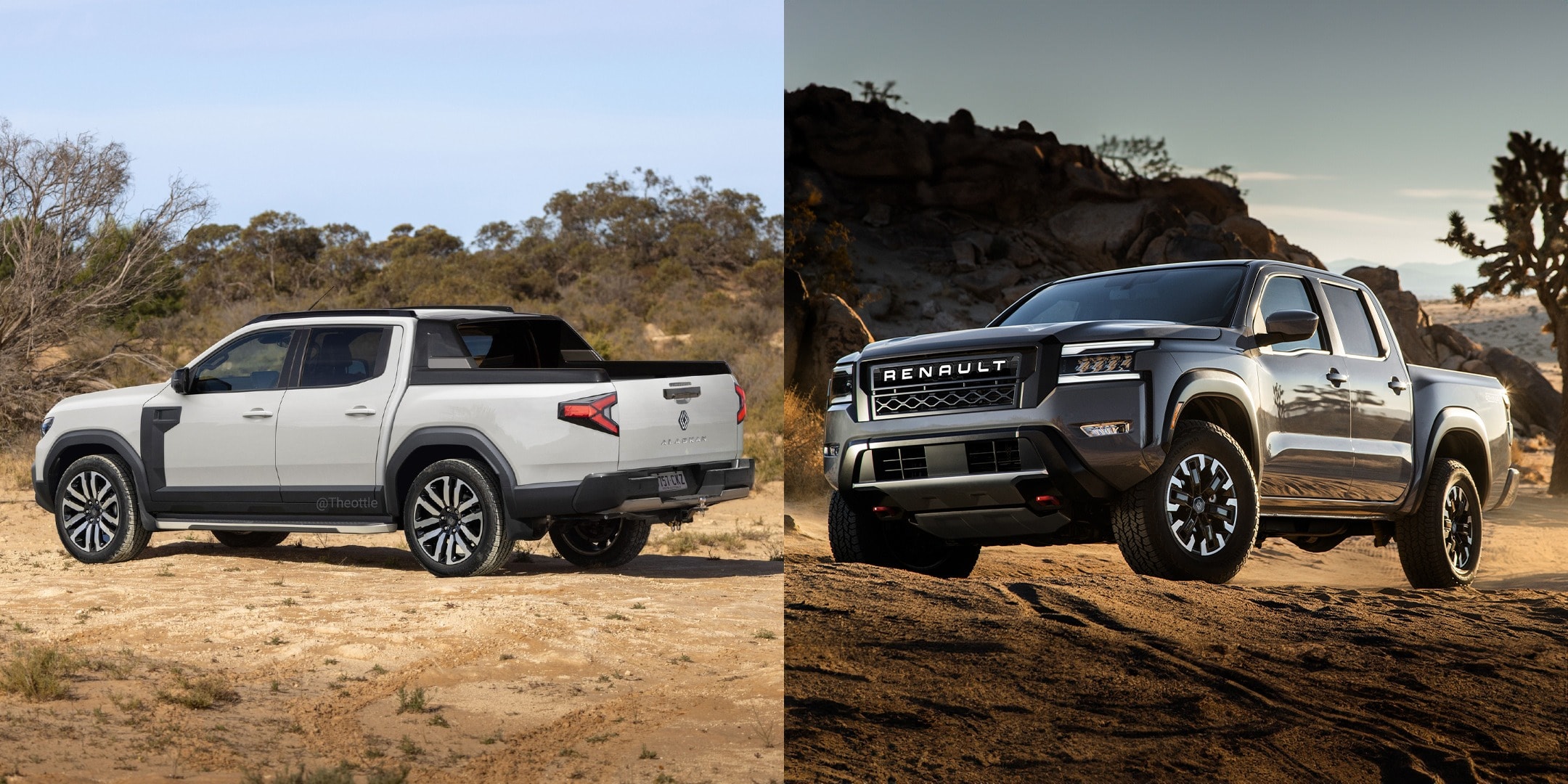 What If the Second-Gen Renault Alaskan Was a Rebadged Nissan Frontier or a Duster Truck?