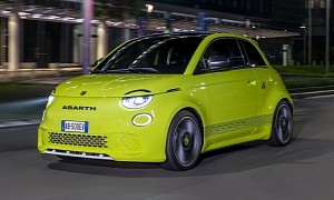 Electric Abarth 500e Debuts With 152 HP e-Motor and 42-kWh Battery, Will Hit 62 MPH in 7s