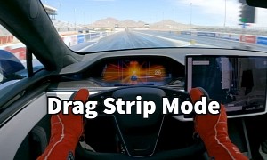 What Is the Drag Strip Mode in the Tesla Model S Plaid and How Does It Work?