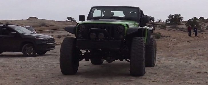 What It's like to Drive the Jeep Trailcat, a 707 HP Hellcat Wrangler