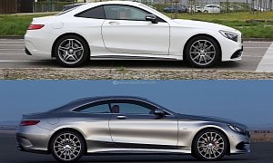 What Mercedes Model Is Hiding Under the Mock-Up Bodywork of This S63 Coupe?
