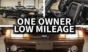What's a Clean Fox Body '90 Ford Mustang GT Convertible Worth to You?