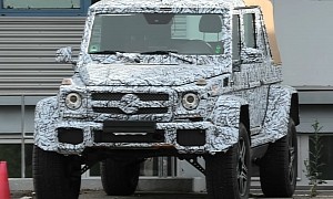 What's Mercedes Cooking With This Camouflaged Maybach G 650 Landaulet?
