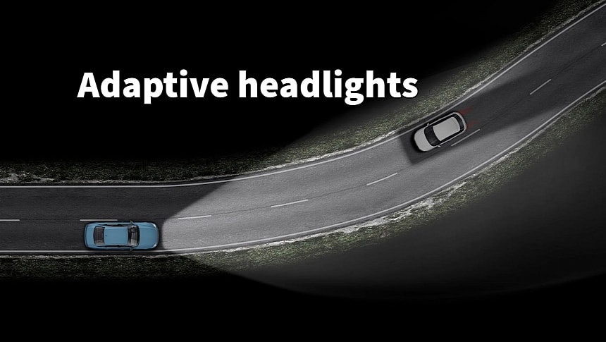 Audi's adaptive headlights