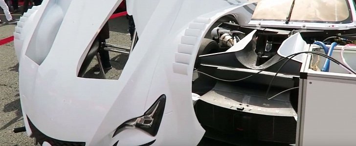 What's Under the Hood of a Lexus RC F Super GT Race Car