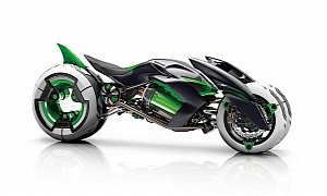 Whatever Happened to the Kawasaki J Shape-Shifting Electric Motorcycle?