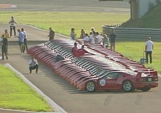 What’s Better Than a Ferrari F40? Make That 40 of Them at Fiorano