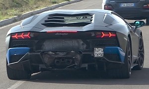 What’s Lamborghini Cooking With This Aventador, and Does It Sound Like a V12 to You?