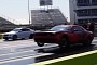 Wheelie-Pulling Demon Tries Dodging Built Cadillac CTS-V, Someone Gets Owned