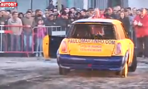 Wheelless MINI Shows You what FWD Drifting Means