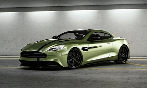 Wheelsandmore Aston Martin Vanquish is Awesome… and Green