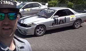 When a Drift Car Goes Rally Driving on Japan's Ebisu Circuit