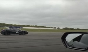 When a Ferrari 488 GTB Overtakes a Lamborghini Huracan at 200 MPH