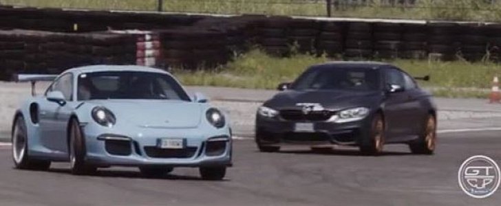 When a Porsche 911 GT3 RS Drifted in Front of a BMW M4 GTS
