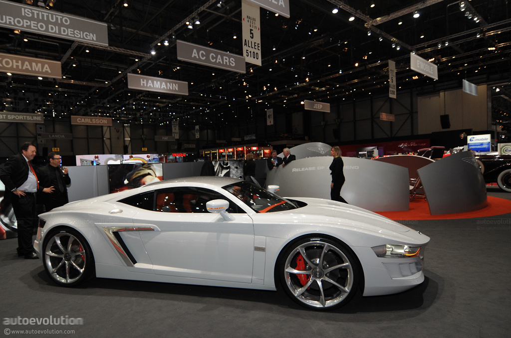 The new Hispano Suiza concept at the 2010 Geneva Auto Show.