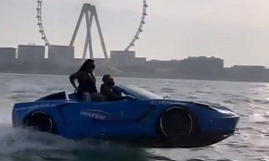 When in Dubai, Slim Thug Didn't Miss the Chance to Try Out the Jetcar Speedboat