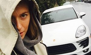 When Maria Sharapova’s Car Is in the Shop She Drives a Porsche Macan Instead
