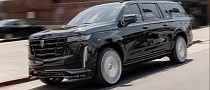 When Murdered-Out Is Too Much, Maybe a Polished Widebody Caddy Escalade ESV Is Better