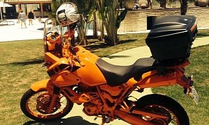 When Painting Your Bike Bright Orange Is the Only Way to Make Sure Thieves Won't Steal It