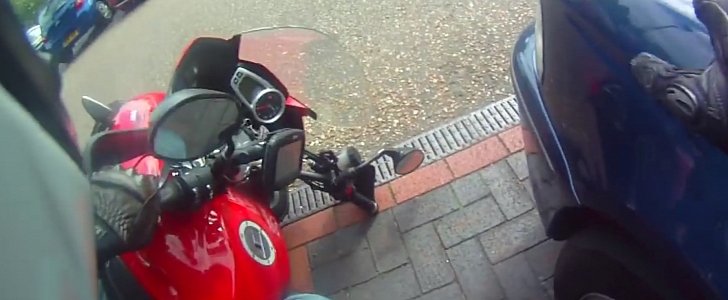 Disc-lock sends rider down