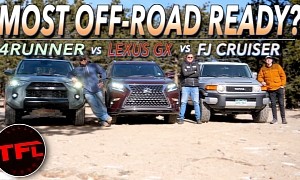 Which Toyota SUV Is the Best Off-Road? FJ Cruiser vs. 4Runner TRD vs. Lexus GX