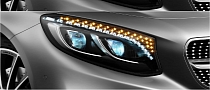 While BMW Is Launching Laser Lights, Mercedes Puts Swarovski Crystals in Theirs