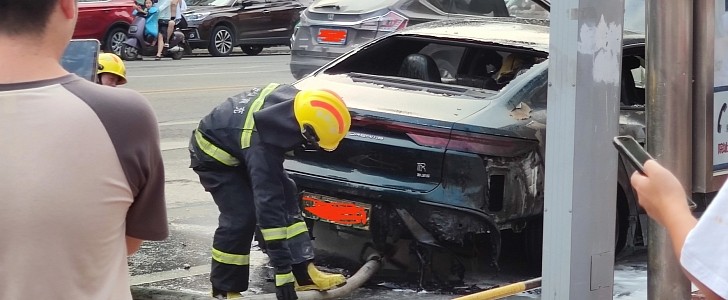 BYD Han EV catches fire in Langzhong, Sichuan: this is the third case we are aware of