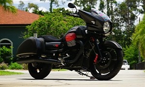 Whistles Wish They Were as Clean as This 15-Mile 2017 Moto Guzzi MGX-21 Flying Fortress