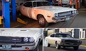 White 1970 Dodge Challenger R/T Is a Rare and Stunning Tribute to "Vanishing Point"