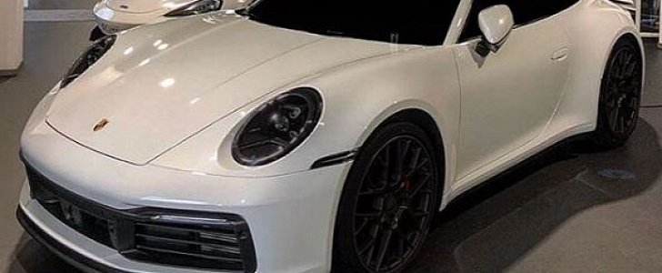 White 2020 Porsche 911