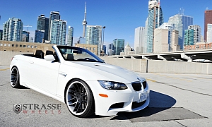 White BMW E93 M3 Is Sooo Chill