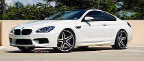 White BMW F13 M6 Receives Vellano Wheels in Texas