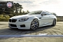 White BMW M6 Shines on HRE Wheels