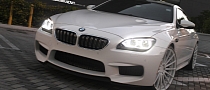 White Is Back in Fashion: BMW M6 Gran Coupe Proves It