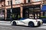 White LaFerrari Gets Matching Blue Wheels and Window Tint, Boredom Defeated