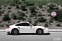 White Porsche 997 Turbo on HRE Wheels