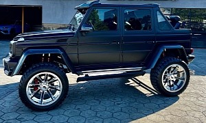Who Cares That Winter Is Coming? Not This Convertible Mercedes G 550, That's for Sure!