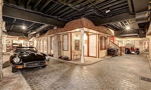 Who Needs a Garage When You Can Have a Fake Town With Cars in the Basement