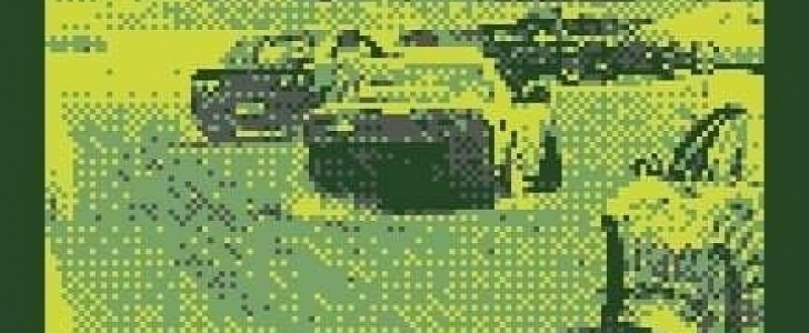 Photograph taken on a Nintendo Game Boy Camera using a custom SLR mount for a Canon lens