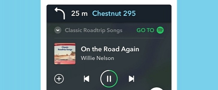 Waze offers integration of several streaming services