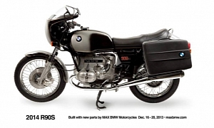 Whole BMW R90S Assembled from New Catalog Parts