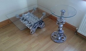 Why Are People Buying Furniture Made of Car Engines?