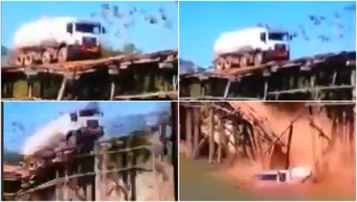 Why Driving a Tanker Truck on a Wooden Bridge Is a Stupid Idea