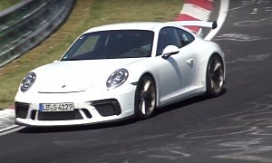Is This The 2018 Porsche 911 GT3 Touring Package Testing on the Nurburgring?