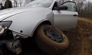 Why Steel Wheels Are Bad for Rallycross