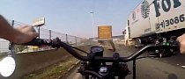 Why You Should Never Ride Near Trucks