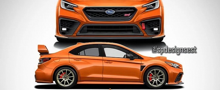 Wide 22 Subaru Wrx Unofficially Shows What A Great Sti Might Have Been