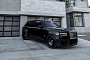 Wide Novitec Rolls-Royce Cullinan on Solid Forgiatos Is the Epitome of Murdered Out