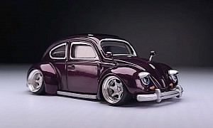 Widebody 1962 Volkswagen Beetle Really Looks Like a Bug, It’s Almost the Size of One