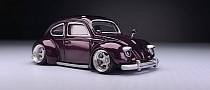 Widebody 1962 Volkswagen Beetle Really Looks Like a Bug, It’s Almost the Size of One